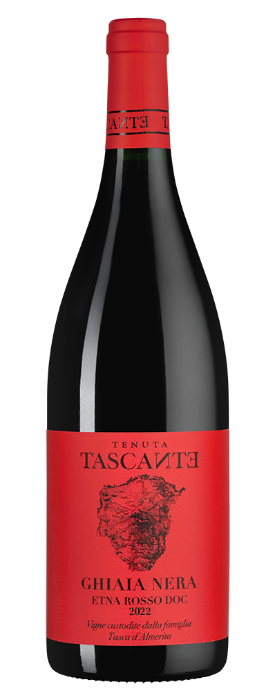 Вино Tenuta Tascante Ghiaia Nera, Tasca d'Almerita, 2022, (152787), Италия, Сицилия, красное, сухое, 0.75 л, Тенута Тасканте Гьяя Нера, цена 3703 рублей