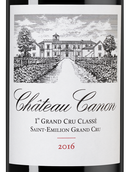 Вино 2016 года урожая Chateau Canon 1er Grand Cru Classe (Saint-Emilion Grand Cru)