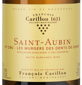 Вино Saint-Aubin Premier Cru Les Murgers des Dents de Chien