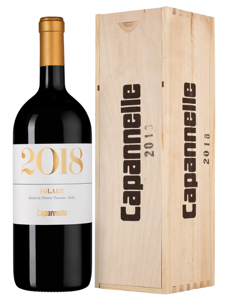 Вино Solare в подарочной упаковке, 2018, 1.5л