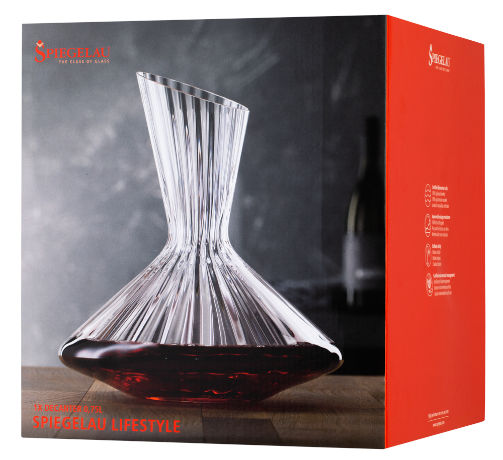 Декантер Spiegelau Lifestyle, 2.9л, (129951), Словакия, хрустальное стекло, 2.9 л, Шпигелау Лайфстайл Декантер, цена 11990 рублей