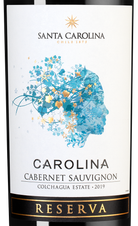 Вино Carolina Reserva Cabernet Sauvignon, (126640), красное сухое, 2019 г., 0.75 л, Каролина Ресерва Каберне Совиньон цена 1490 рублей