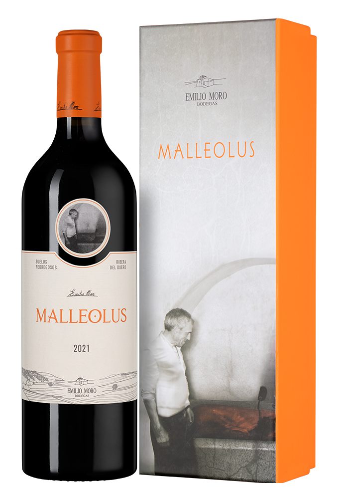 Вино Malleolus в подарочной упаковке, Emilio Moro, 2021, (151878), Испания, Кастилия и Леон, красное, сухое, 0.75 л, Рибера дель Дуэро Мальеолус, цена 13490 рублей