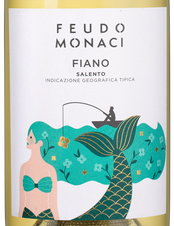 Вино Fiano Feudo Monaci, (148931), белое сухое, 2023, 0.75 л, Фиано Феудо Моначи цена 1940 рублей