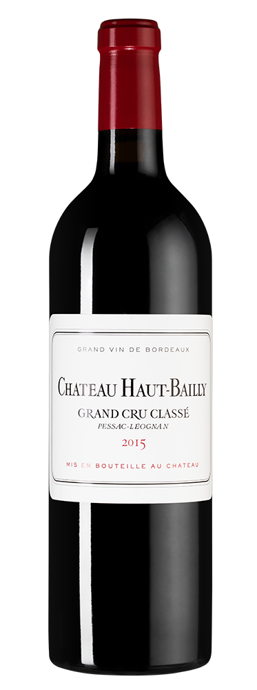 Вино Chateau Haut-Bailly Grand Cru Classe (Pessac-Leognan), 2015, (158214), Франция, Бордо, красное, сухое, 0.75 л, Шато О-Байи, цена 52490 рублей