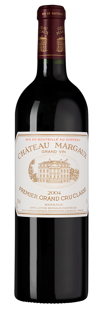 Вино Chateau Margaux (Margaux), 2004, (150091), Франция, Бордо, красное, сухое, 0.75 л, Шато Марго, цена 214990 рублей