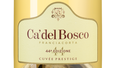 Игристое вино Franciacorta Cuvee Prestige Edizione 44, (132970), белое экстра брют, 0.75 л, Франчакорта Кюве Престиж Эдиционе 44 цена 8990 рублей
