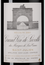Вино Clos du Marquis, (142581), красное сухое, 2001 г., 5 л, Гран Вэн де Леовиль дю Марки де Лас Каз (Сен-Жюльен-Медок) цена 649990 рублей
