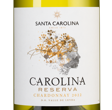 Вино Carolina Reserva Chardonnay, (153008), gift box в подарочной упаковке, белое сухое, 2022, 0.75 л, Каролина Ресерва Шардоне цена 1590 рублей