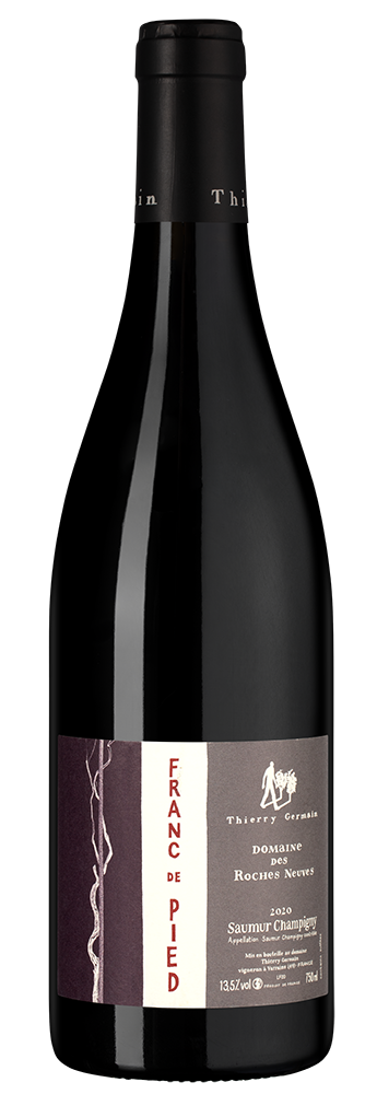 Вино Franc de Pied (Saumur Champigny), Thierry Germain, 2020, (134365), Франция, Долина Луары, красное, сухое, 0.75 л, Фран де Пье, цена 12790 рублей