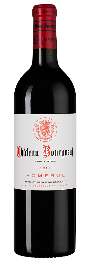 Вино Chateau Bourgneuf (Pomerol), 2011, (144504), Франция, Бордо, красное, сухое, 0.75 л, Шато Бурнёф, цена 11490 рублей
