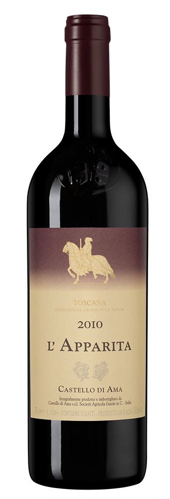 Вино L`Apparita, Castello di Ama, 2010, (139182), Италия, Тоскана, красное, сухое, 0.75 л, Л`Аппарита, цена 94990 рублей