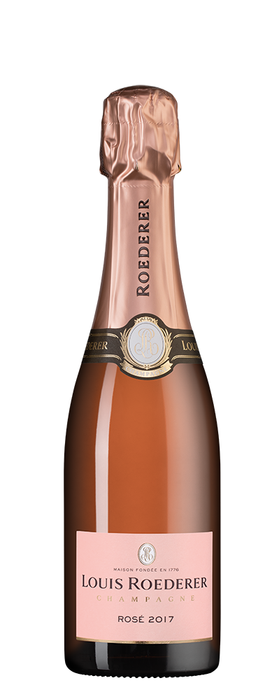 Шампанское Rose Brut, Louis Roederer, 2017, 0.375л, (137014), Франция, Шампань, розовое, брют, 0.375 л, Розе Брют, цена 13990 рублей