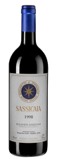 Вино Sassicaia, (85963), красное сухое, 1998 г., 0.75 л, Сассикайя цена 110390 рублей
