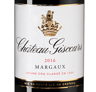 Вино Chateau Giscours (Margaux), 2016, (148729), Франция, Бордо, красное, сухое, 0.75 л, Шато Жискур, цена 23490 рублей
