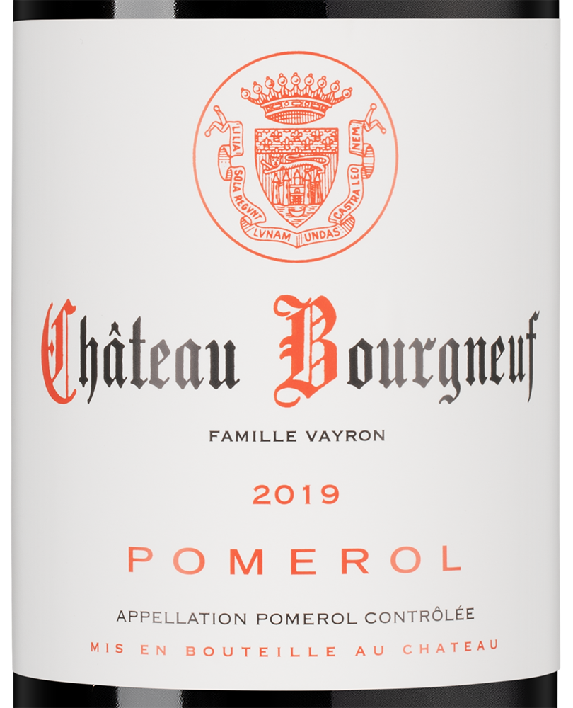 Вино Chateau Bourgneuf, 2019, (155716), Франция, Бордо, красное, сухое, 0.75 л, Шато Бурнёф, цена 14490 рублей