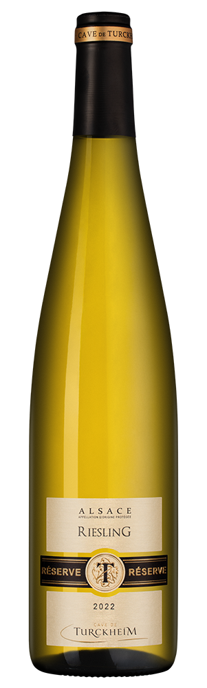 Вино Riesling Reserve, Cave de Turckheim, 2022, (148591), Франция, Эльзас, белое, сухое, 0.75 л, Рислинг Резерв, цена 3490 рублей