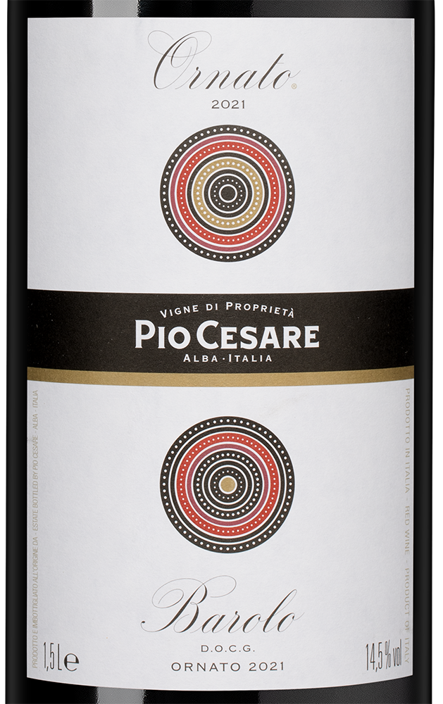 Вино Barolo Ornato, Pio Cesare, 2021, 1.5л, (156683), Италия, Пьемонт, красное, сухое, 1.5 л, Бароло Орнато, цена 74990 рублей
