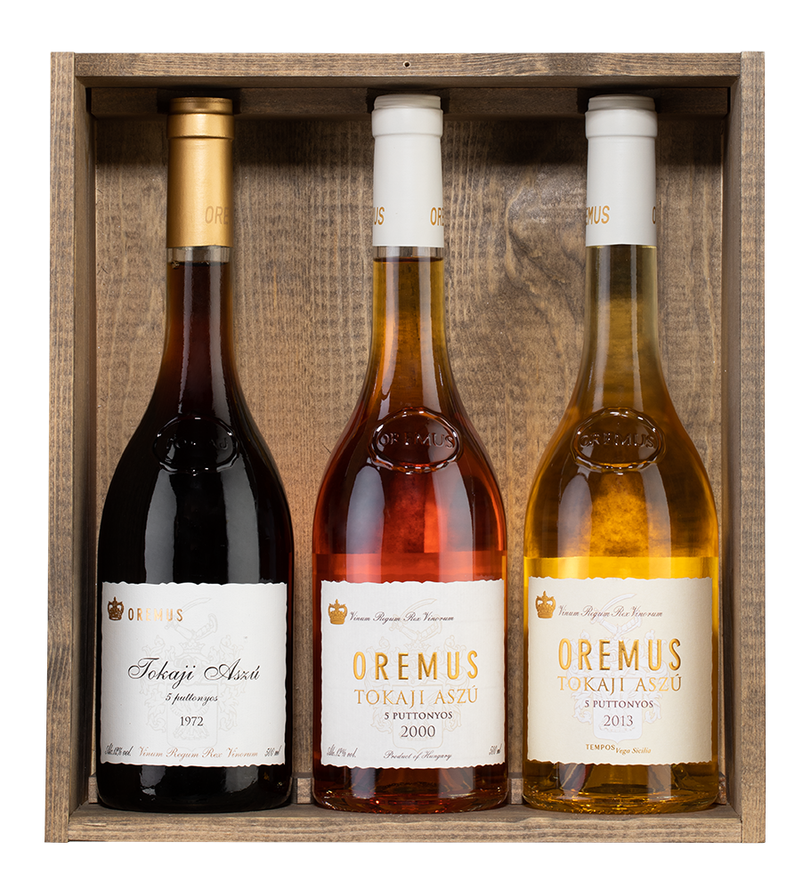 Вино в подарочном наборе Oremus: Luxury Legend, 0.5л, (137213), Венгрия, Токай, 0.5 л, Набор Оремуш: Лакшери Легенд, цена 99990 рублей