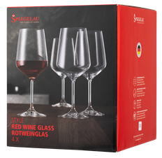 для красного вина  Набор из 4-х бокалов Spiegelau Style для красного вина, (129282), Германия, 0.63 л, Бокал Стайл для красного вина цена 3760 рублей