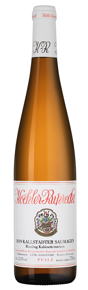 Вино Kallstadter Saumagen Riesling Kabinett, Koehler Ruprecht, 2019, (147466), Германия, Пфальц, белое, сухое, 0.75 л, Рислинг Кальштадтер Заумаген Кабинет, цена 6490 рублей