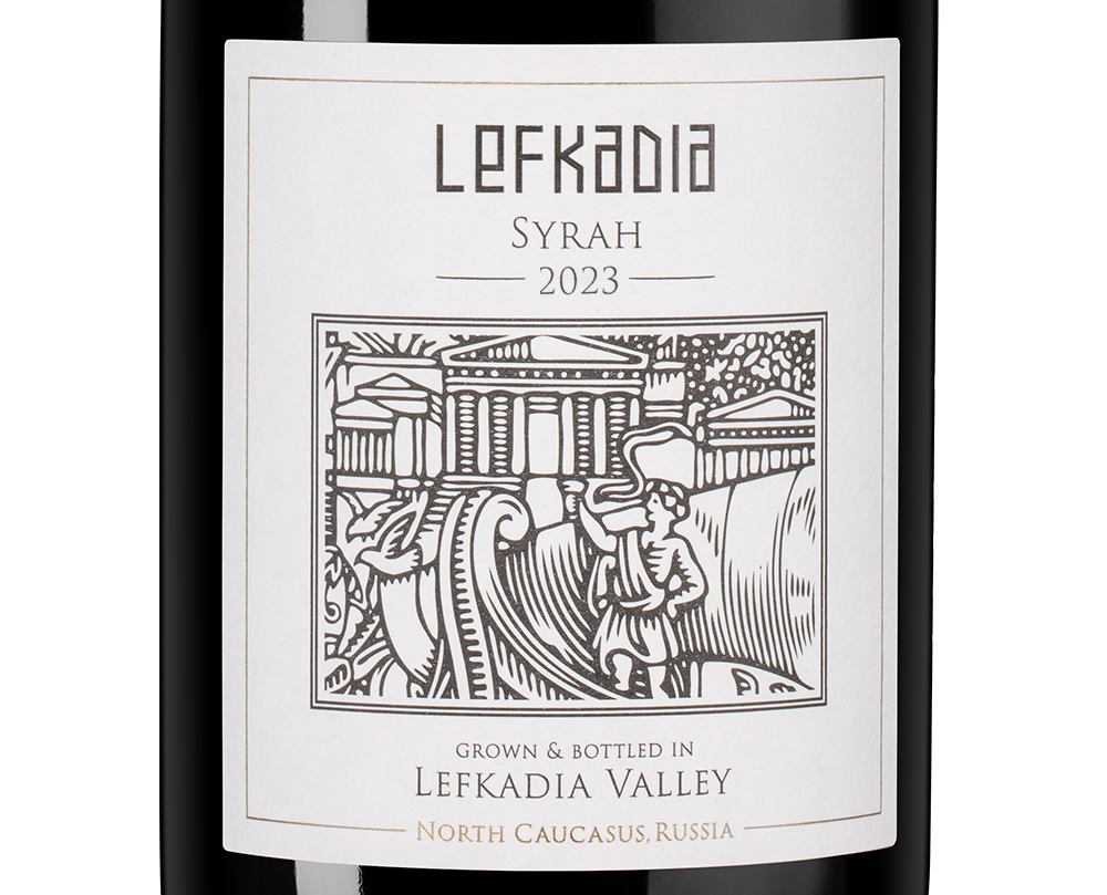 Вино Лефкадия Сира, 2023, (153631), Россия, Кубань, красное, сухое, 0.75 л, Лефкадия Сира, цена 2140 рублей