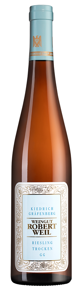 Вино Kiedrich Grafenberg Riesling Trocken, Robert Weil, 2019, (124795), Германия, Рейнгау, белое, полусухое, 0.75 л, Рислинг Кидрих Грефенберг Трокен, цена 18990 рублей