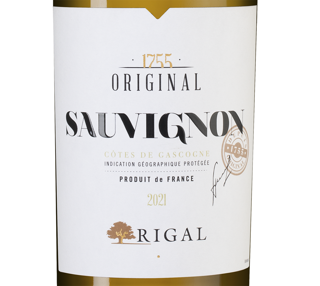 Вино Sauvignon, Rigal, 2021, (133837), Франция, Юго-Запад, белое, сухое, 0.75 л, Совиньон, цена 1740 рублей