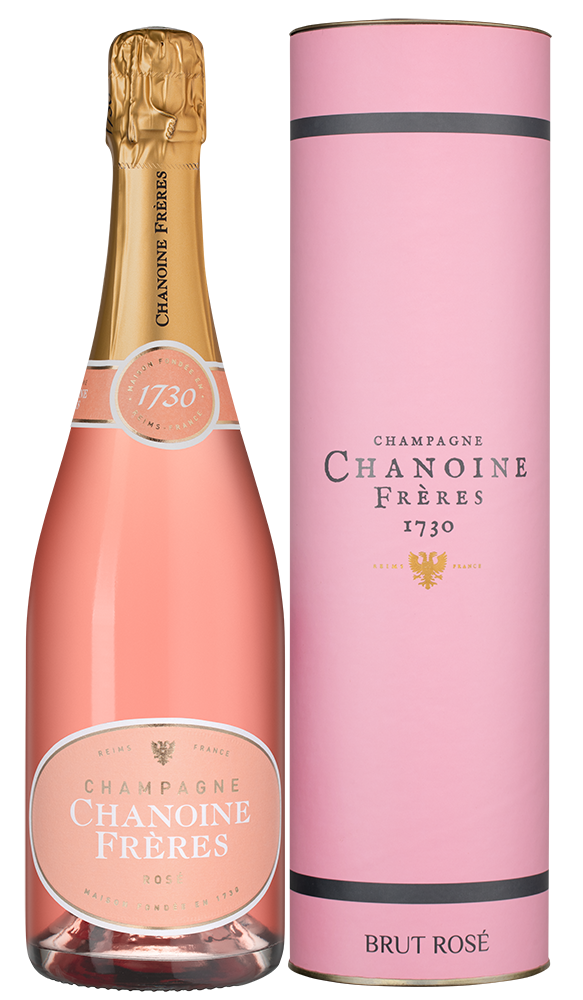 Шампанское Rose Brut, Chanoine Freres, (159722), Франция, Шампань, розовое, брют, 0.75 л, Розе Брют, цена 12190 рублей