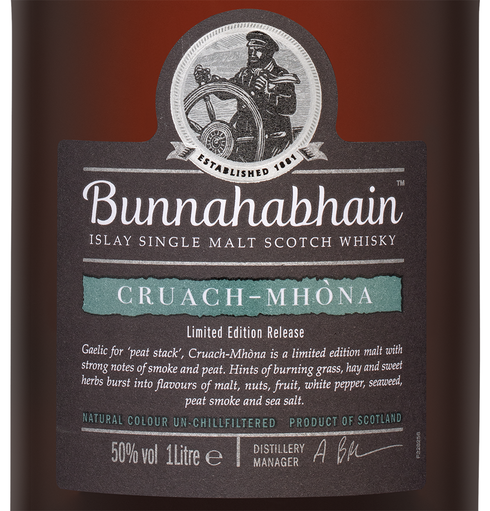 Виски Bunnahabhain "Cruach-Mhona"  в подарочной упаковке, 1л, (141791), Шотландия, Айла, 1 л, Буннахавэн Круач-Вона, цена 17990 рублей
