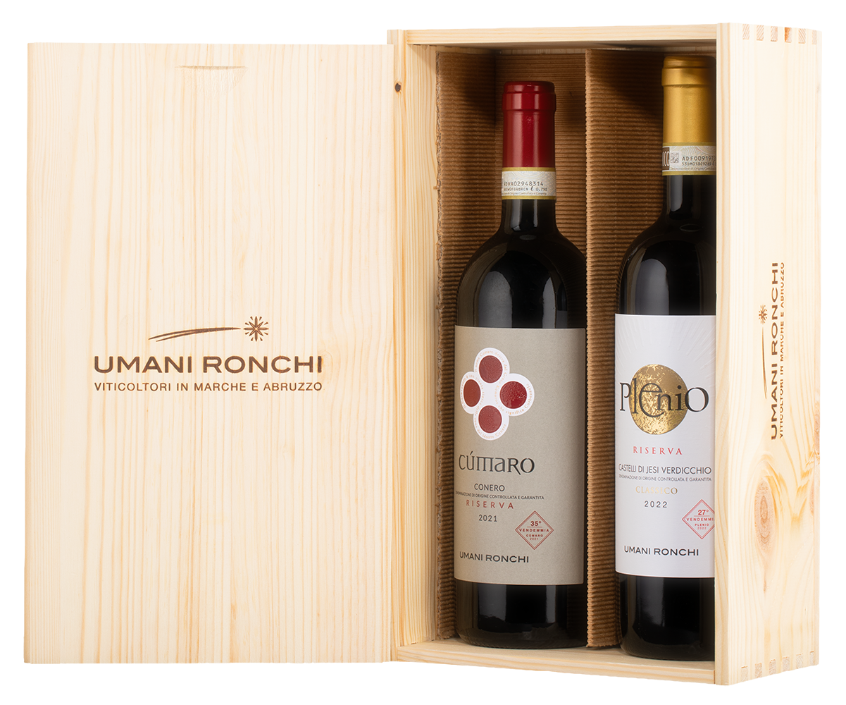 Вино в подарочном наборе Umani Ronchi, (157234), Италия, Марке, 0.75 л, Набор вин: Умани Ронки, цена 14990 рублей