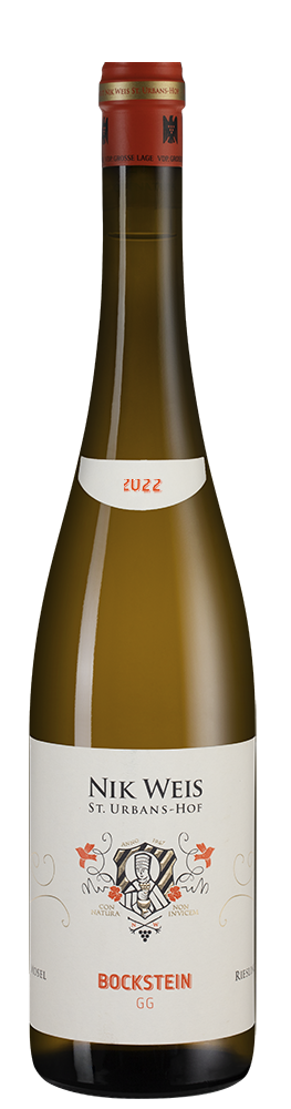 Вино Riesling Bockstein GG, Nik Weis St. Urbans-Hof, 2022, (154853), Германия, Мозель, белое, сухое, 0.75 л, Рислинг Бокштайн ГГ, цена 10493 рублей