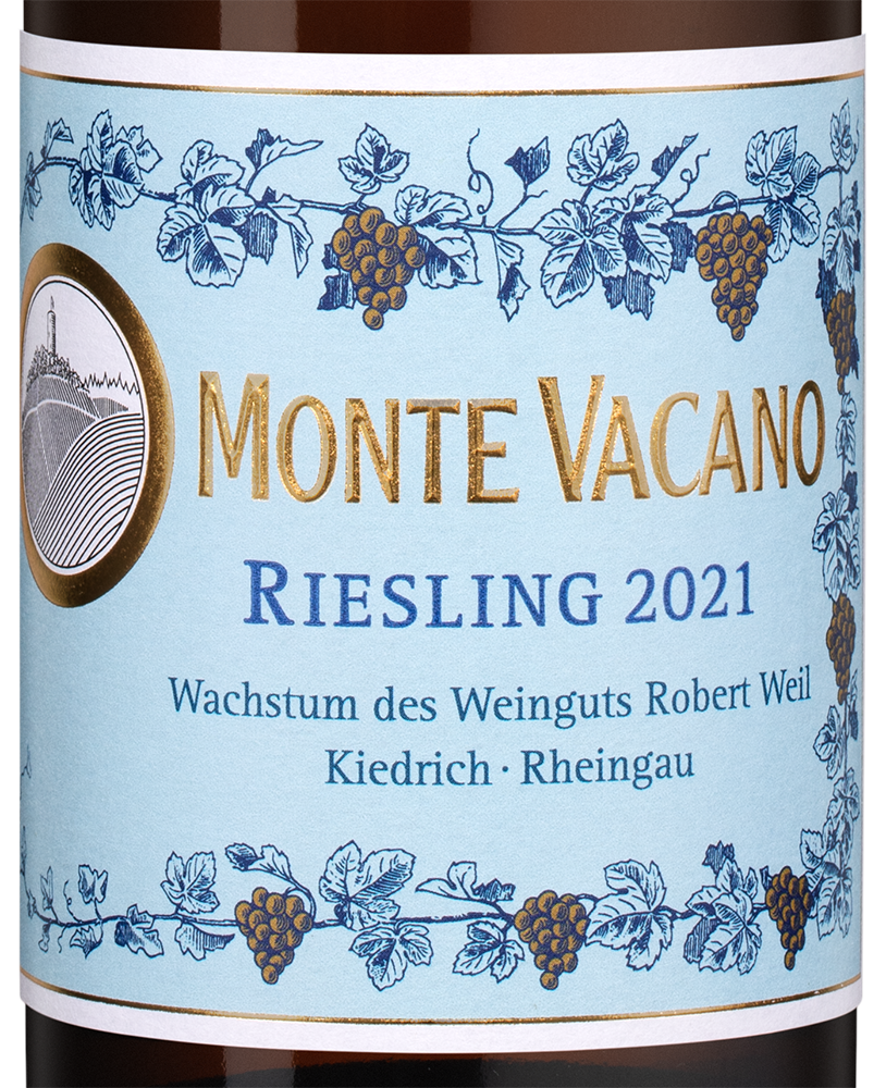 Вино Monte Vacano Riesling Trocken в подарочной упаковке, Robert Weil, 2021, (153724), Германия, Рейнгау, белое, сухое, 0.75 л, Рислинг Монте Вакано Трокен, цена 67490 рублей