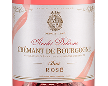 Розовое французское шампанское и игристое вино Cremant de Bourgogne Brut Terroir des Fruits Rose