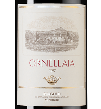 Вино Ornellaia, 2017, (141172), Италия, Тоскана, красное, сухое, 0.75 л, Орнеллайя, цена 127490 рублей