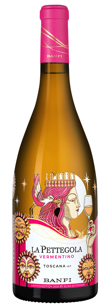 Вино La Pettegola Limited Edition, Banfi, 2025, (160443), Италия, Тоскана, белое, сухое, 0.75 л, Ла Петтегола Лимитет Эдишн, цена 3790 рублей