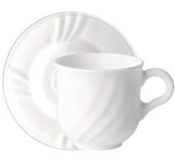 Чашки и кружки Ebro Coffee (Set cup+ saucer of 6), (100498), Испания, 0.16 л, Бормиоли Эбро Кофе (набор чашка+блюдце 6 шт.) цена 990 рублей