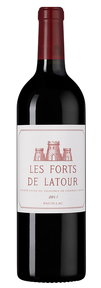 Вино Les Forts de Latour (Pauillac), Chateau Latour, 2017, (148307), Франция, Бордо, красное, сухое, 0.75 л, Ле Фор де Латур, цена 79990 рублей