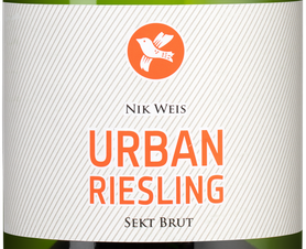 Игристое вино Urban Riesling Sekt, Nik Weis St. Urbans-Hof, (142034), gift box в подарочной упаковке, белое брют, 0.75 л, Урбан Рислинг Зект цена 2790 рублей