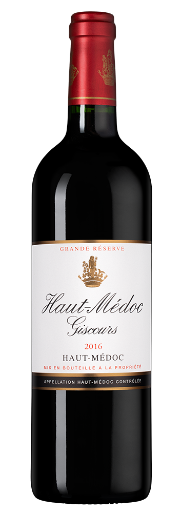 Вино Haut-Medoc Giscours, Chateau Giscours, 2016, (142273), Франция, Бордо, красное, сухое, 0.75 л, Шато Жискур, цена 6990 рублей