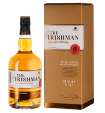 Виски The Irishman Single Malt, gift box, (105436), gift box в подарочной упаковке, Односолодовый, Ирландия, 0.7 л, Зэ Айришмен Сингл Молт цена 7790 рублей