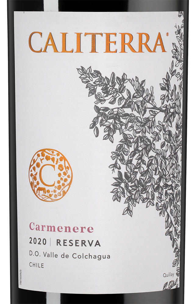 Вино Carmenere Reserva, Caliterra, 2020, (138459), Чили, Центральная Долина, красное, сухое, 0.75 л, Карменер Ресерва, цена 2190 рублей