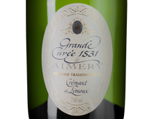 Шампанское и игристое вино из винограда шардоне (Chardonnay) Grande Cuvee 1531 Cremant de Limoux