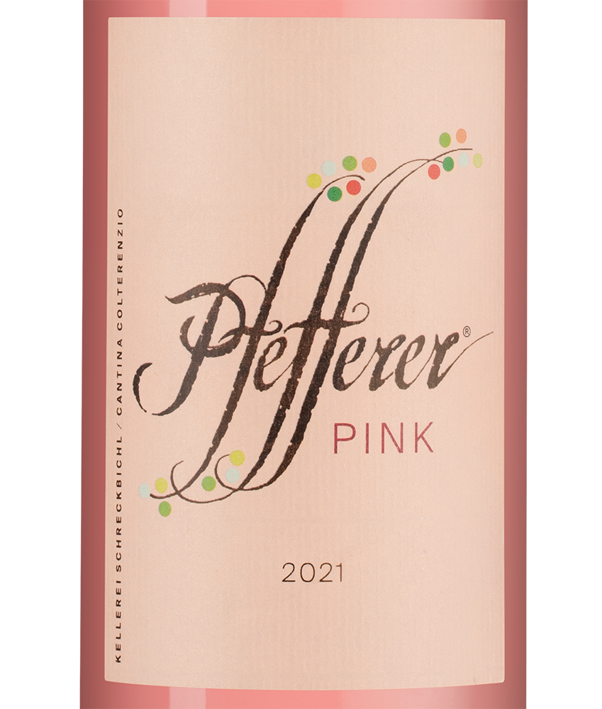 Вино Pfefferer Pink, Colterenzio, 2021, (137605), Италия, Трентино-Альто Адидже, розовое, сухое, 0.75 л, Пфефферер Пинк, цена 2093 рублей