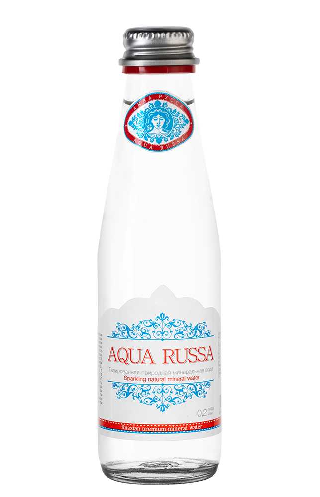 Вода газированная Aqua Russa (24 шт.), 0.2л, (141591), Россия, Новгородская область, стекло, 0.2 л, Аква Русса (газированная), цена 3000 рублей