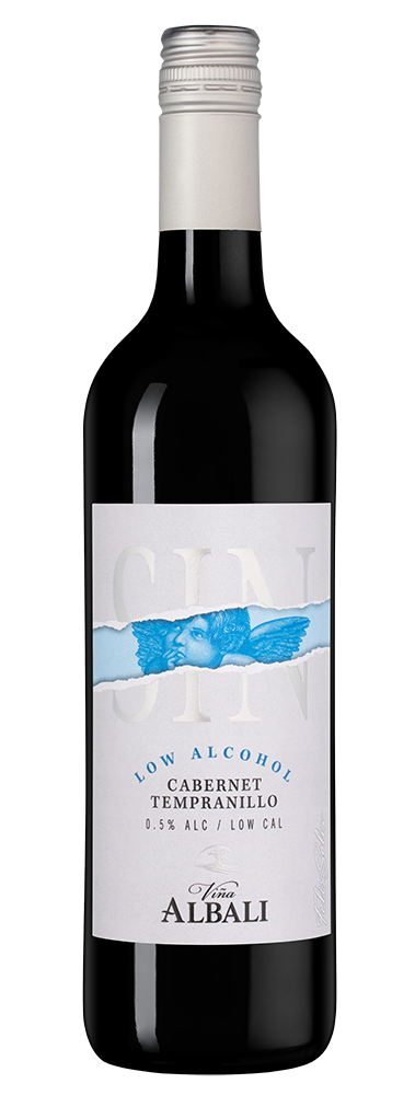 Вино безалкогольное Vina Albali Cabernet Tempranillo Low Alcohol, 0,5%, Felix Solis, (148805), Испания, Кастилия Ла Манча, 0.75 л, Винья Албали Каберне Темпранильо Безалкогольное, цена 1340 рублей