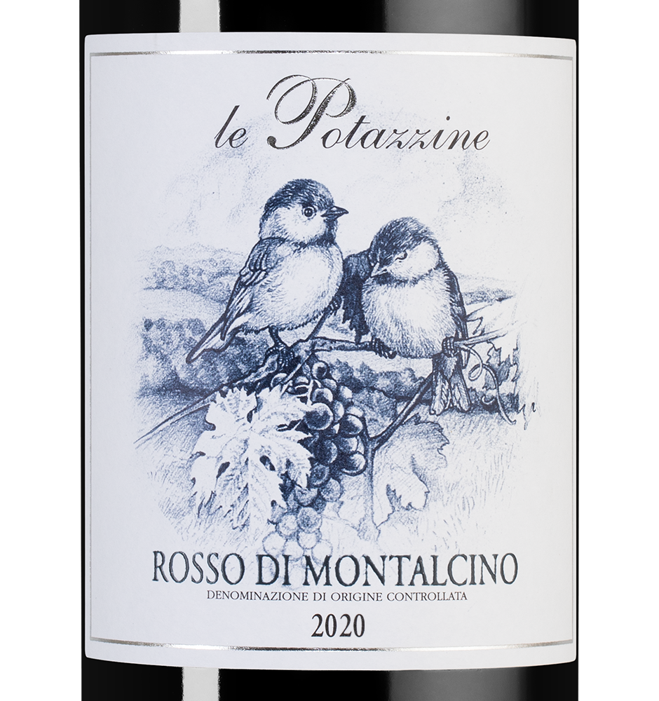 Вино Rosso di Montalcino, Le Potazzine, 2020, (138308), Италия, Тоскана, красное, сухое, 0.75 л, Россо ди Монтальчино, цена 13490 рублей