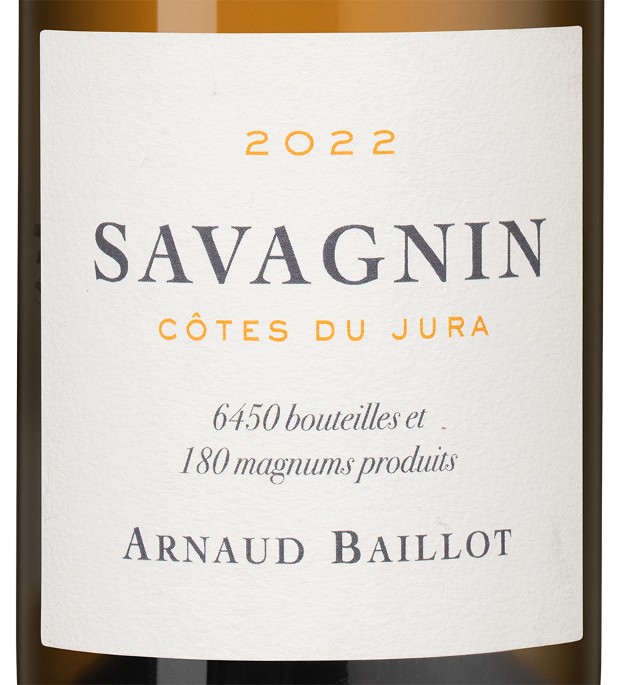 Вино Savagnin Cotes du Jura, Arnaud Baillot, 2022, (148872), Франция, Жюра, белое, сухое, 0.75 л, Саваньен Кот дю Жюра, цена 14490 рублей