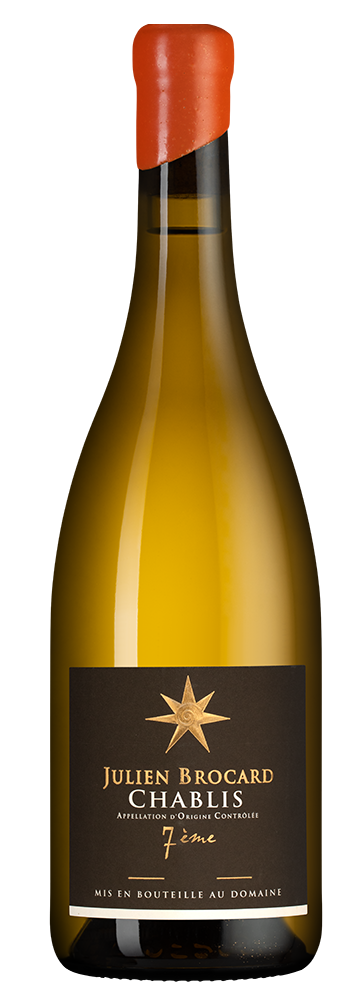 Вино Chablis 7eme, Julien Brocard, 2023, (158447), Франция, Бургундия, белое, сухое, 0.75 л, Шабли Сетьем, цена 11490 рублей