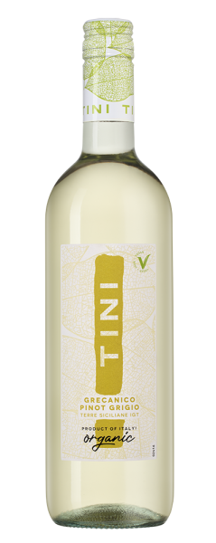 Вино Tini Grecanico/ Pinot Grigio Biologico, Caviro, 2022
